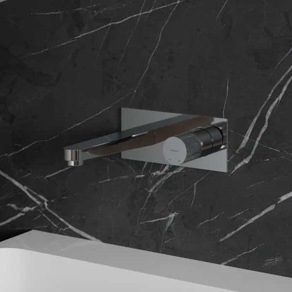 OMNIRES CT8015CR - CONTOUR króm falba építhető mosdócsap