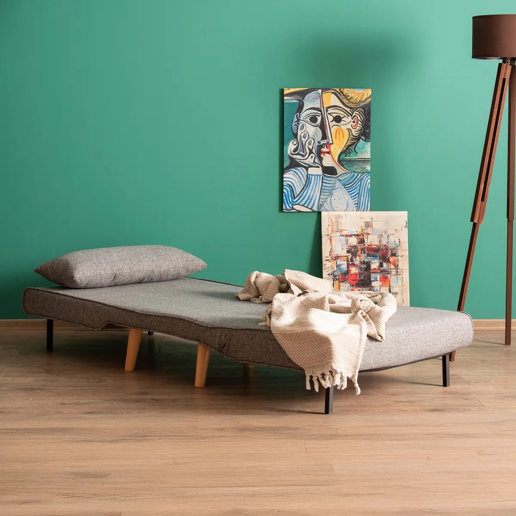 Folde Single Light Grey fotel