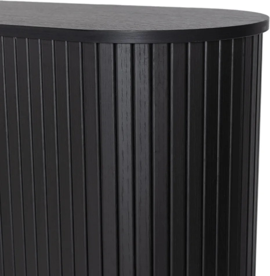 Komód 180 cm fekete színben – TRISH