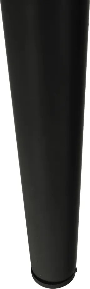 Étkezőszék, sötétszürke szövet/fekete fém, COLETA NOVA