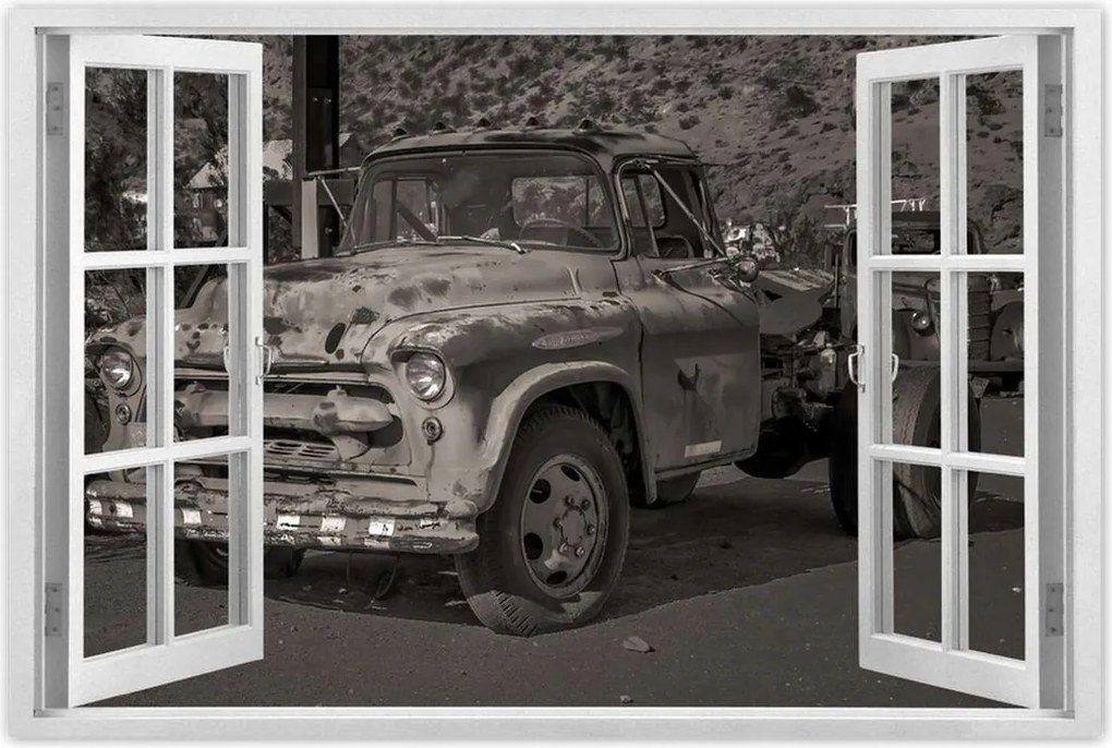 Poszterek 90x60 Amerikai teherautó