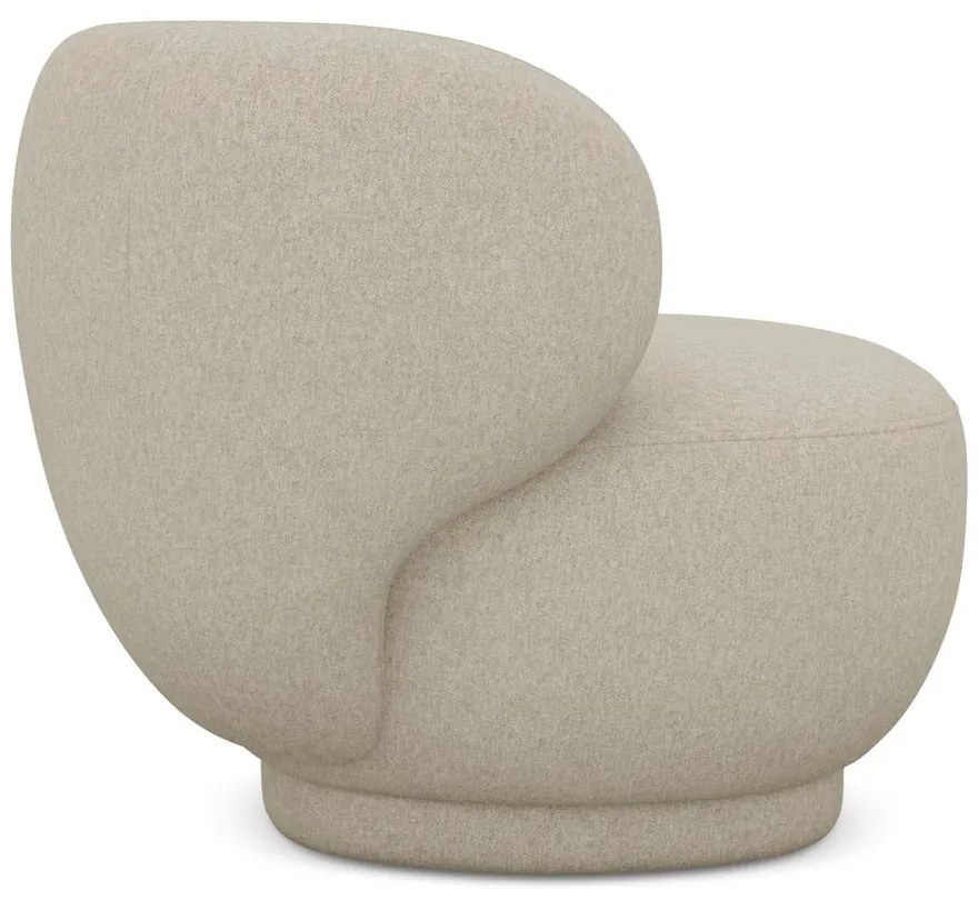 Bézs fotel Hina – Makamii