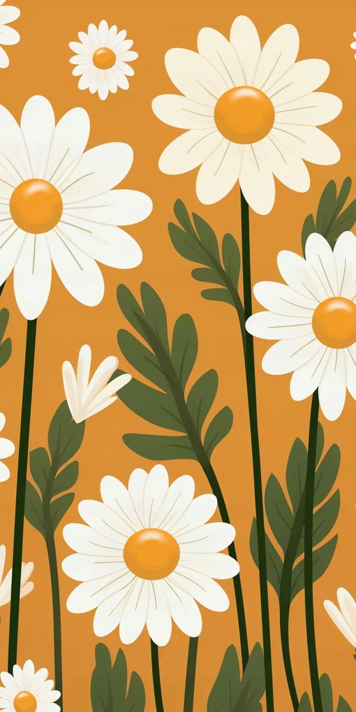 Poszter 50x100cm Napsütötte kert