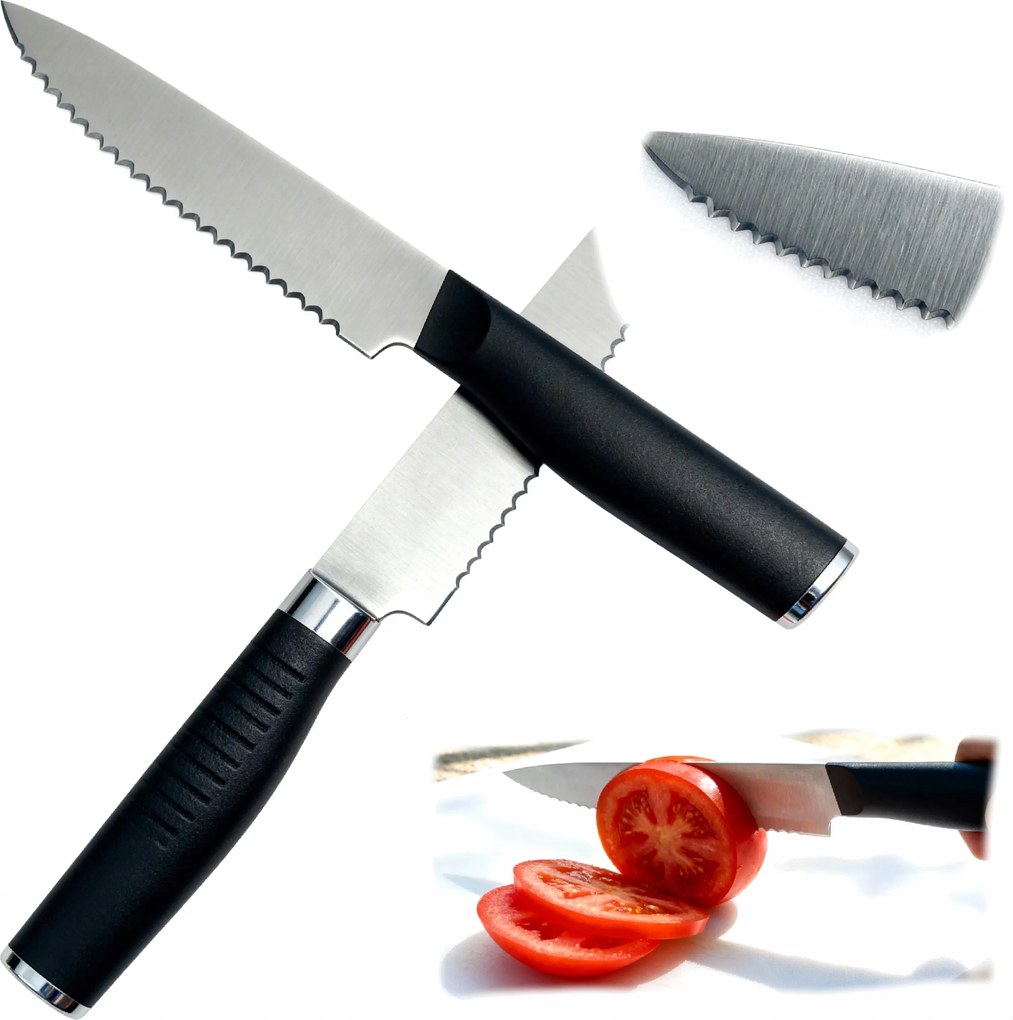 14 cm-es fogazott konyhakés kenyérhez és paradicsomhoz KitchenAid MB-14397