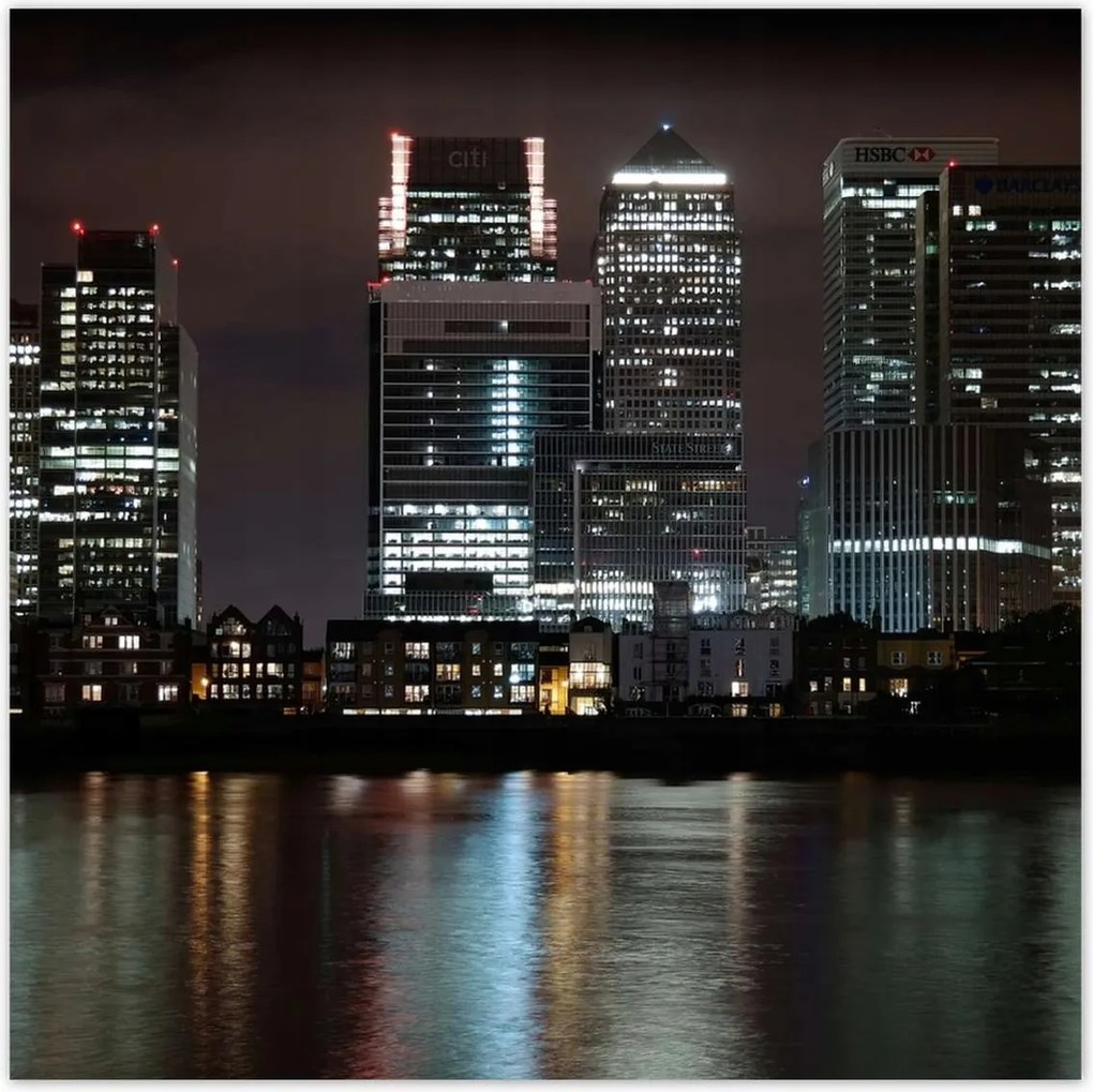 Poszterek 70x70 London felhőkarcolók