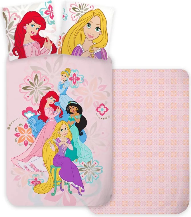 Disney Hercegnők Bloom gyerek, ovis ágyneműhuzat 100×135 cm, 40×60 cm