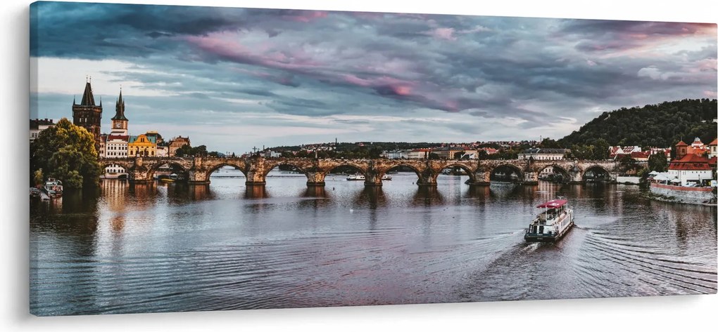 Károly-híd képe (120x50 cm)