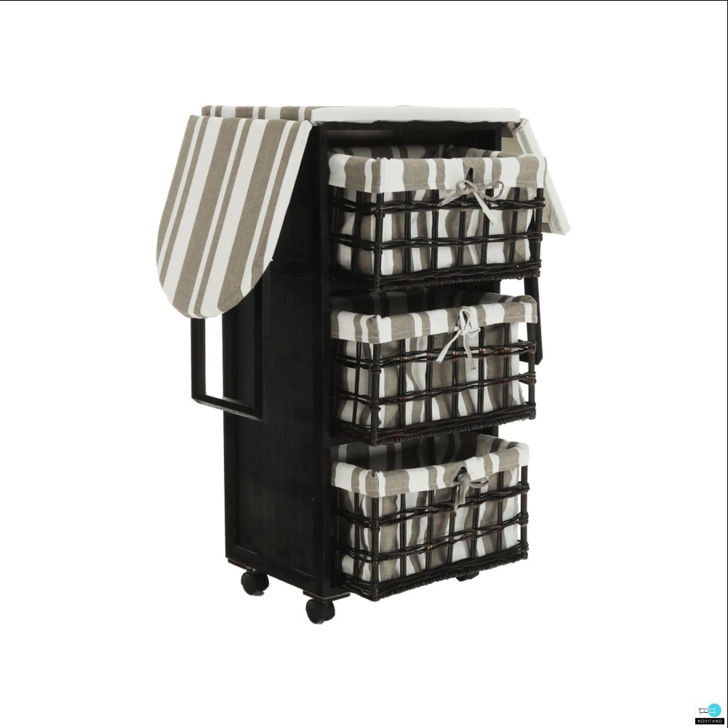 Vasalódeszka, sötétbarna, BOND 2