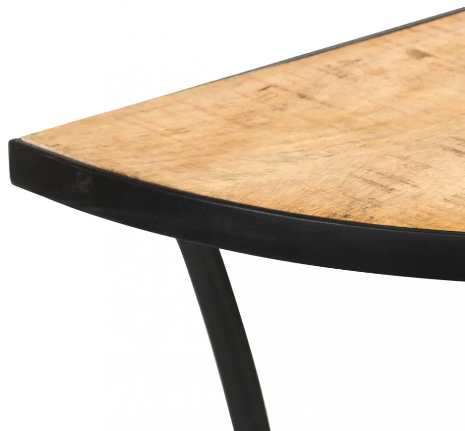 tömör mangófa kisasztal 110 x 40 x 77 cm