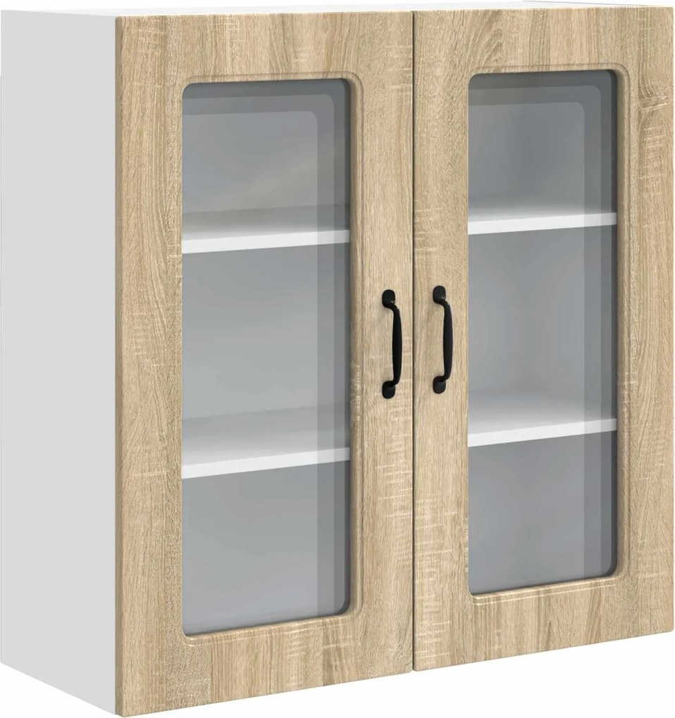 vidaXL Konyhaszekrény Kalmar Sonoma tölgy 80 x 31 x 80 cm Faanyag