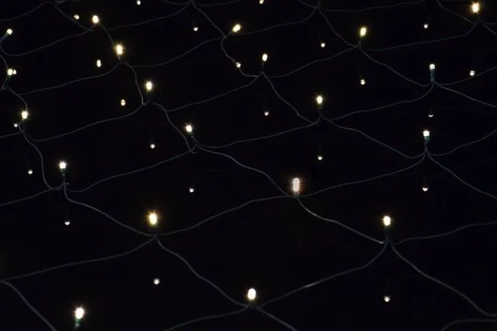 NEXOS LED fényháló 2 x 2 m 160 dióda meleg fehér