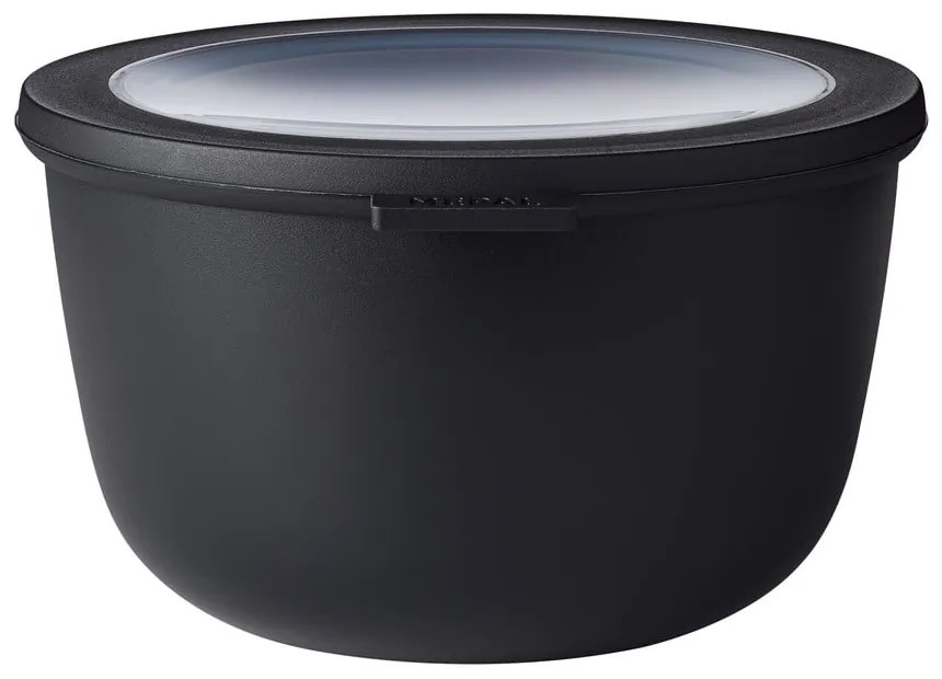 Élelmiszertartó doboz szett 3 db-os Nordic black – Mepal