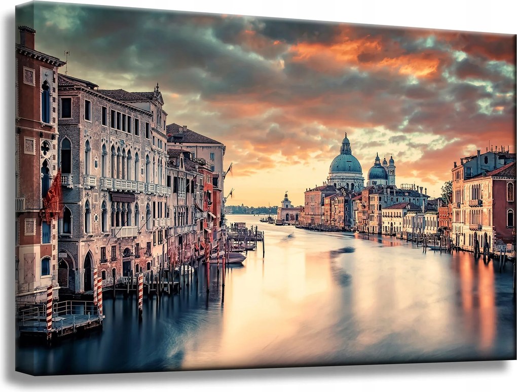 Vászonkép Velence építészet nyugat 60X40