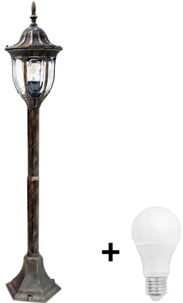 Polux LED kültéri lámpa FLORENCJA 1xE27/10W/230V IP43 LEDSA0393