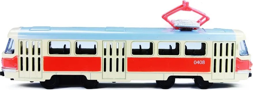 RAPPA Rappa hátrahúzós fém villamos - Tatra T3 - 16 cm