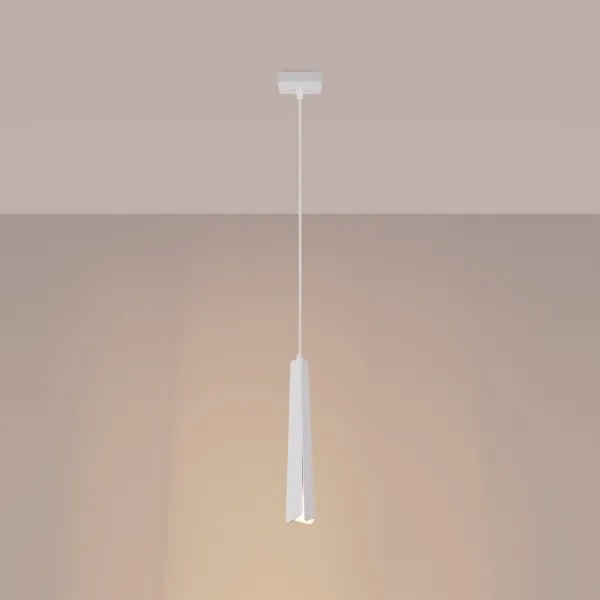 Sollux SL.1397 - Csillár zsinóron PRYSM 1xG9/8W/230V fehér