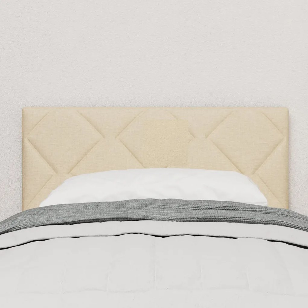 Fejtámla Gyémánt Blokkok Design Krém 80 cm Szövet
