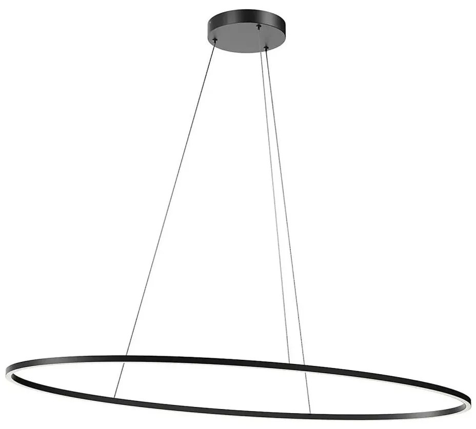 Redo 01-3299 - Dimmelhető LED-csillár, kábelen felfüggesztett LEO LED/67W/230V, fekete