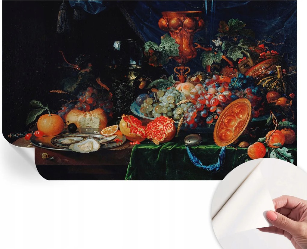 Dekoratív Öntapadós Tapéta Divatos Minták Gyümölcsös bőség 416x254 cm