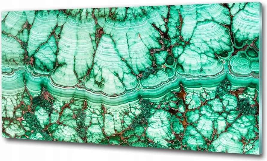 Fotó-üvegkép Malachit textúra 100x70