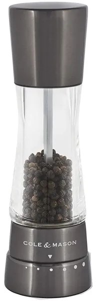 Cole&Mason DERWENT 2 részes só- és borsőrlő szett, 19 cm, antracit