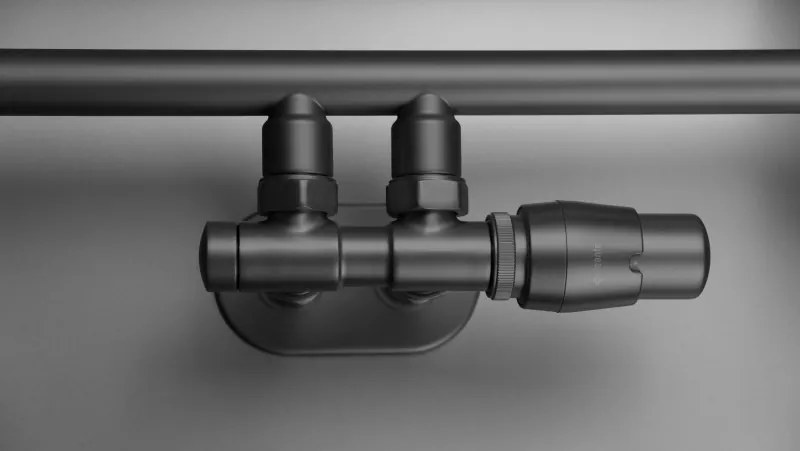 Silia fürdőszoba radiátor 121 cm, titán