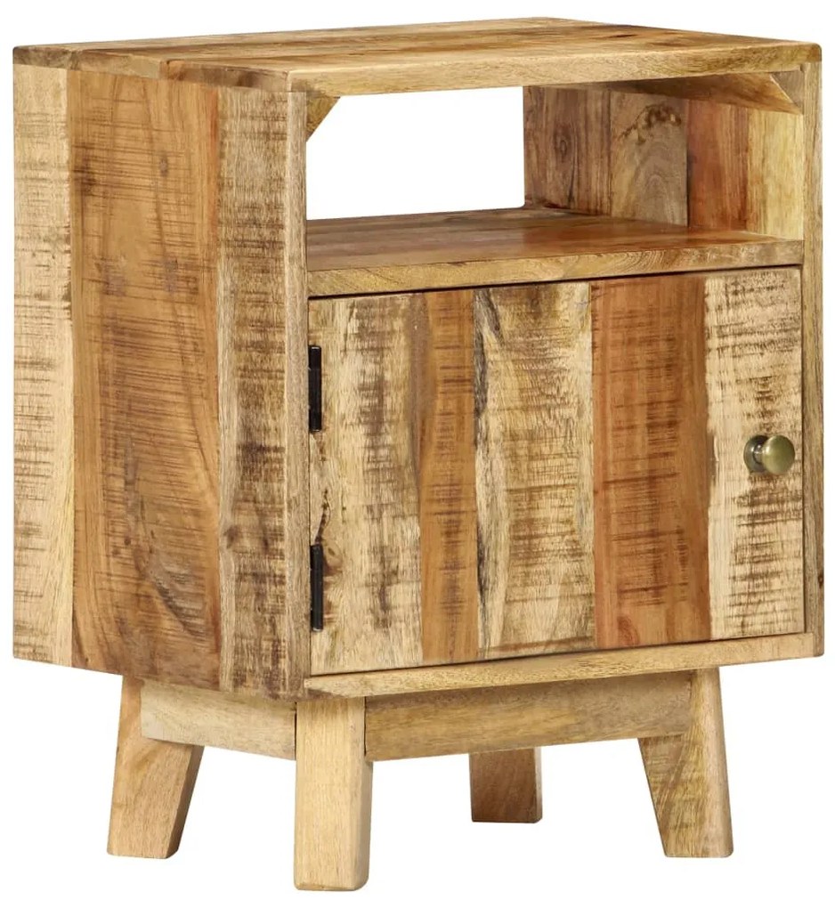 nyers mangófa éjjeliszekrény 40 x 30 x 50 cm