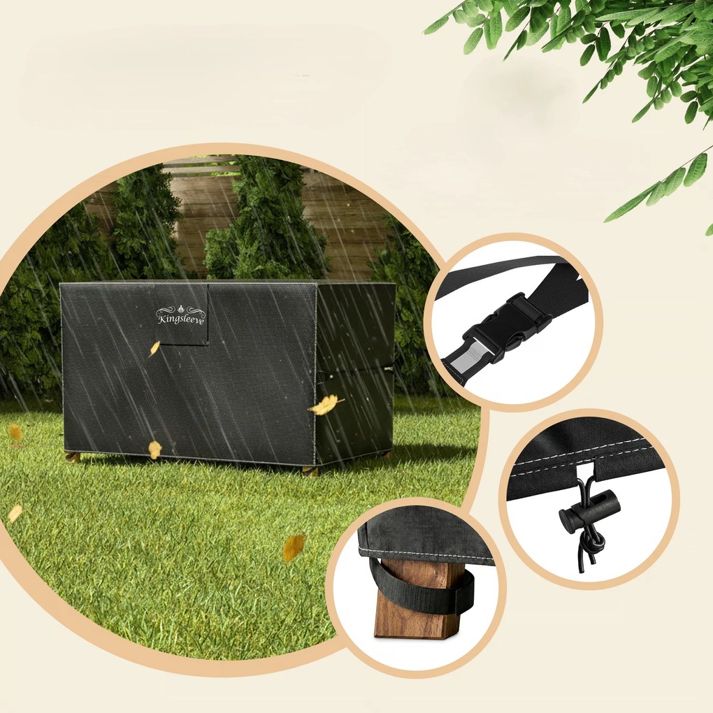 Deuba Védőhuzat ülőgarnitúrára 150x90x74 cm - antracit