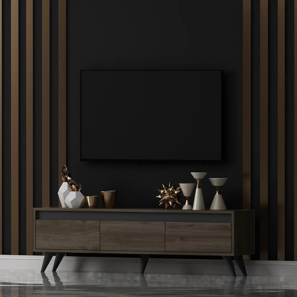 Century Walnut TV asztal
