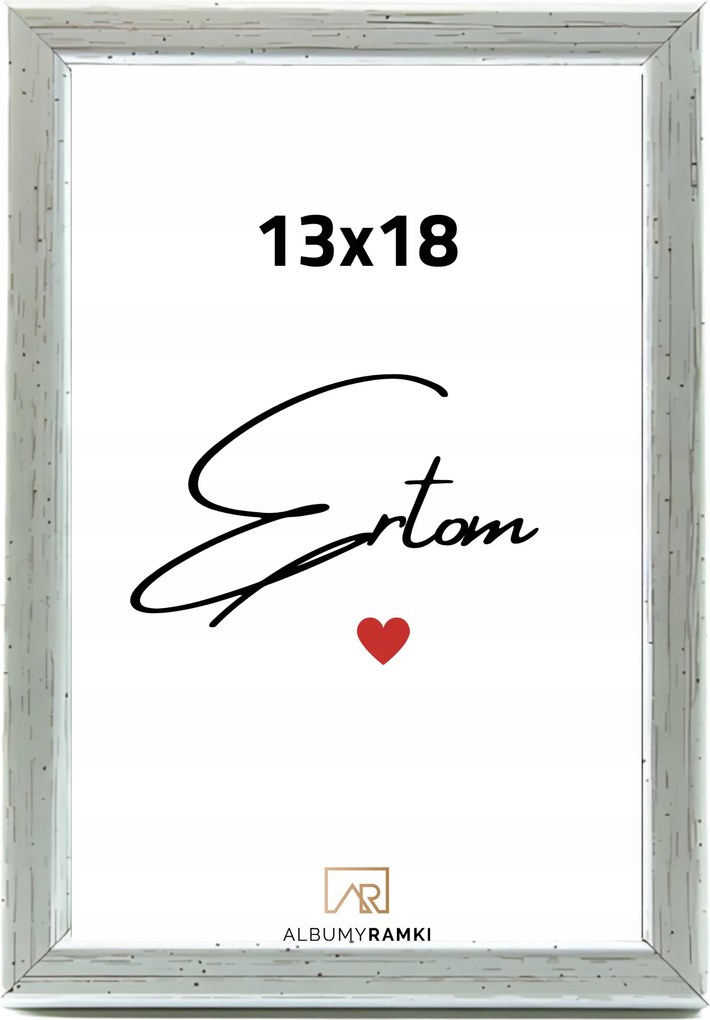 Képkeret 13x18 üveg ezüst univerzális