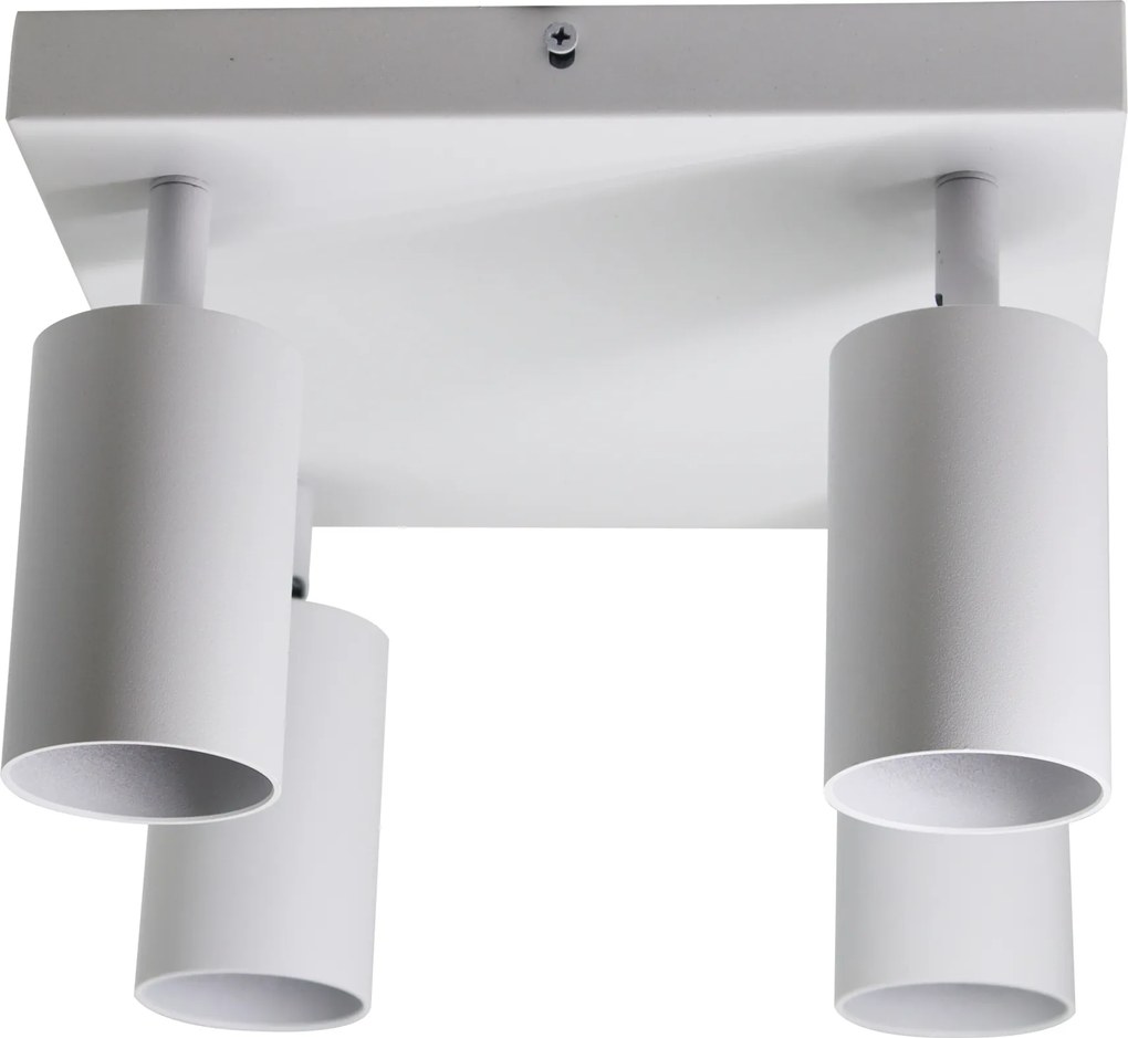 Mennyezeti Lámpa Halogén Cső Fali Lámpa GU10 szögletes fehér