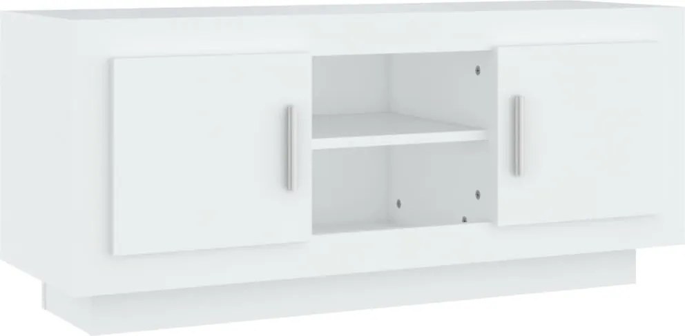 vidaXL fehér szerelt fa TV-szekrény 102 x 35 x 45 cm