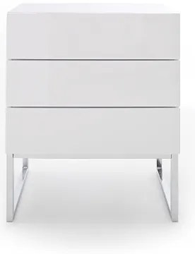 ROCKY XL fehér éjjeliszekrény