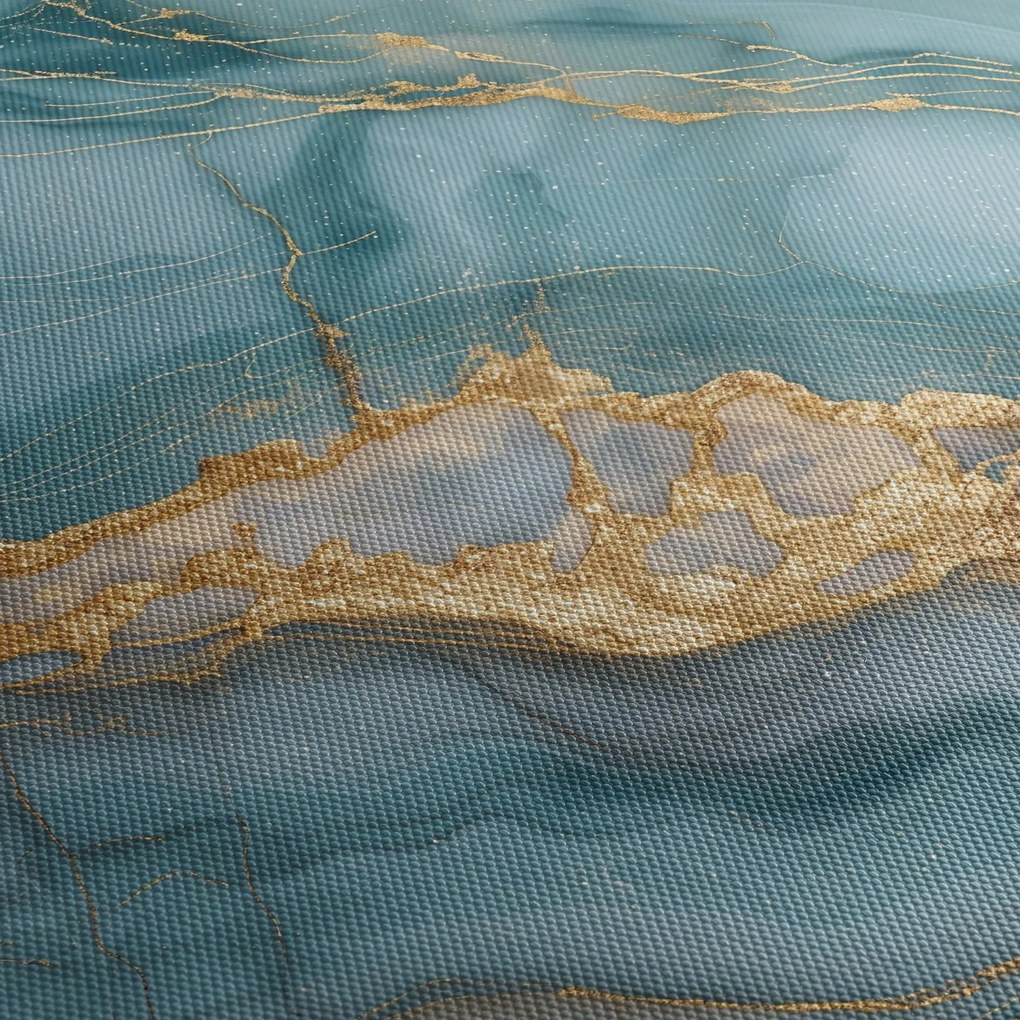 Kép - Türkiz márvány (90x60 cm)