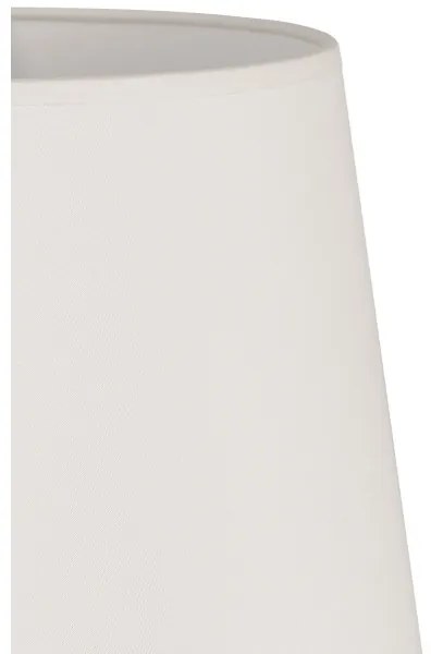 Duolla - CLASSIC M asztali lámpa búra E27, 24 cm átmérő, krém színű