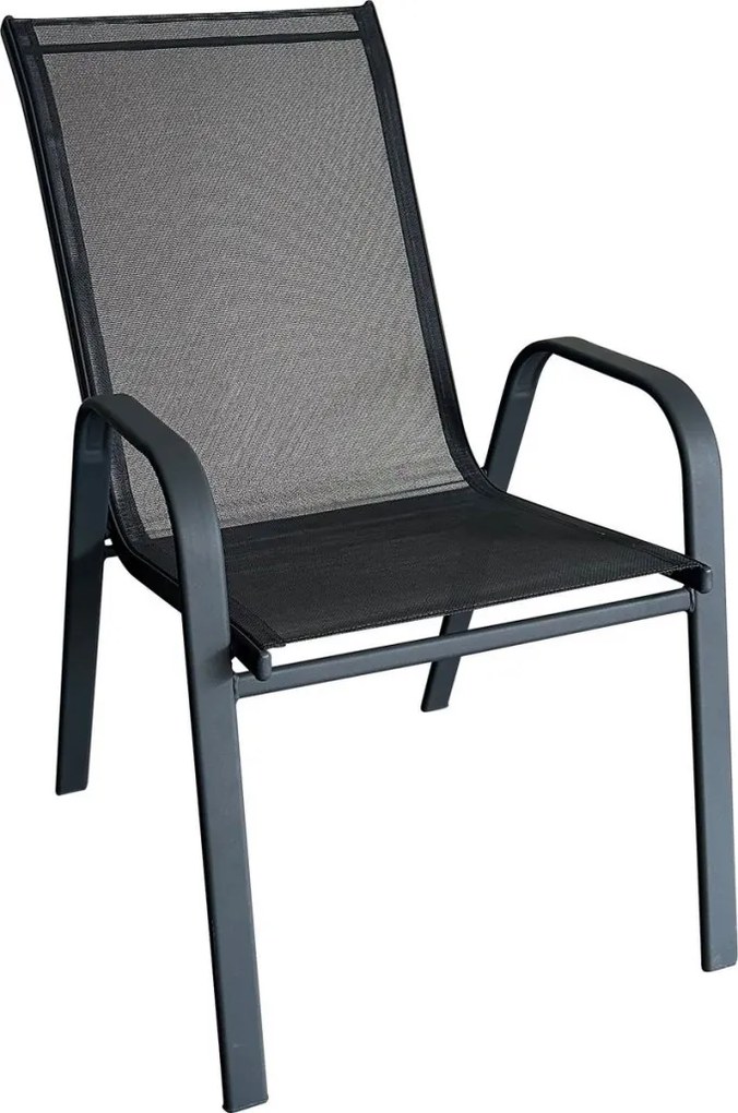 Kerti szék, ST Leisure Equipment Leq Karen, szürke, 56 x 68 x 93 cm, időjárásálló, UV-álló