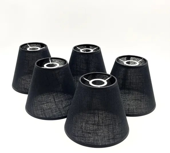 Brilagi - LED  Felületre szerelhető csillár  ANTHONY 5xE14/40W/230V tölgy/fekete