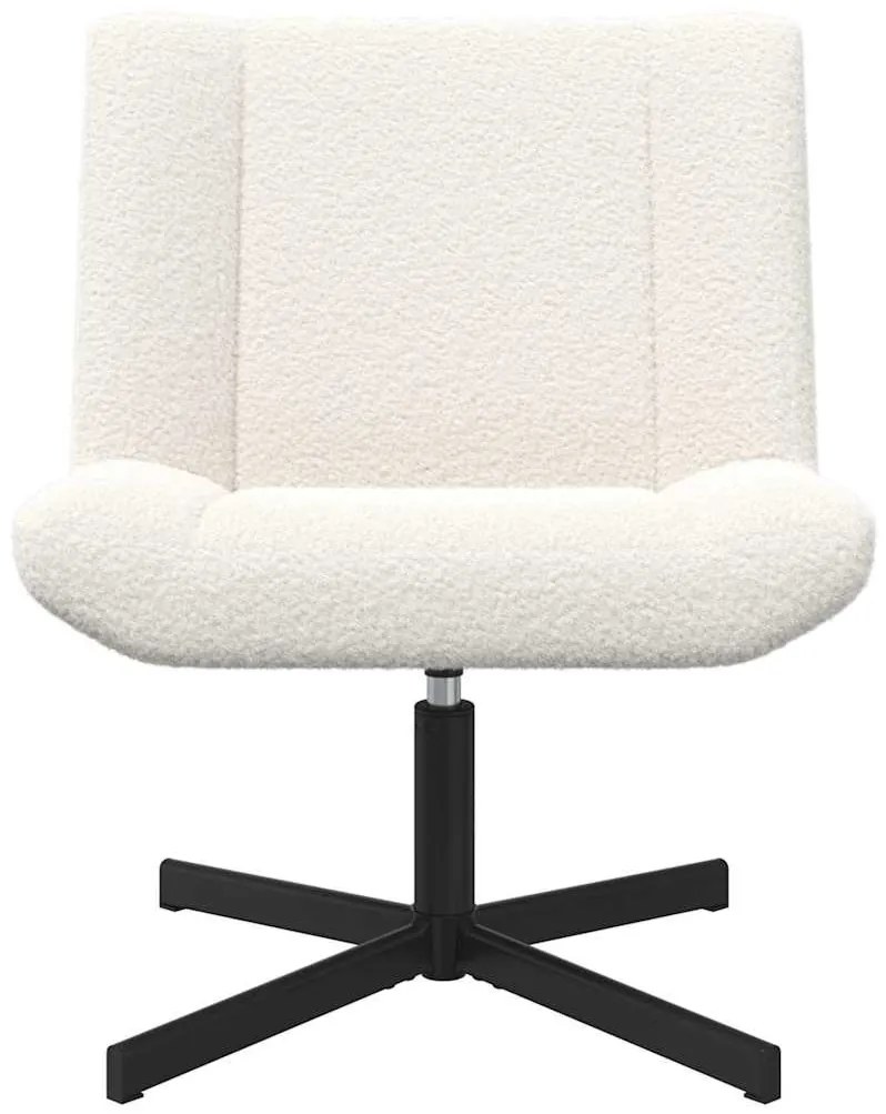 Forgószék Krém 63 x 75 x 76 cm Báránybőr