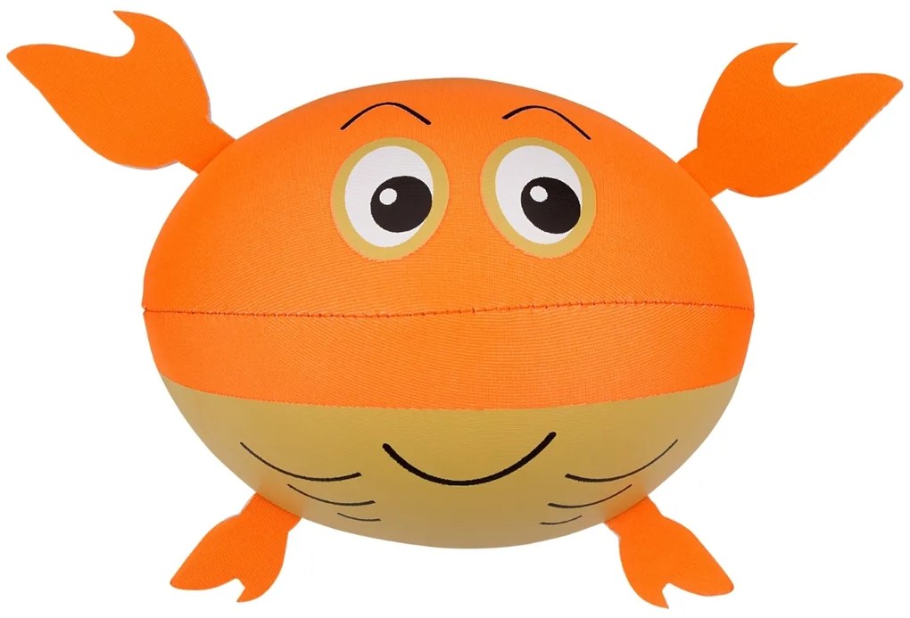 Neoprén labda vízhez CRAB ø 17 cm, narancssárga