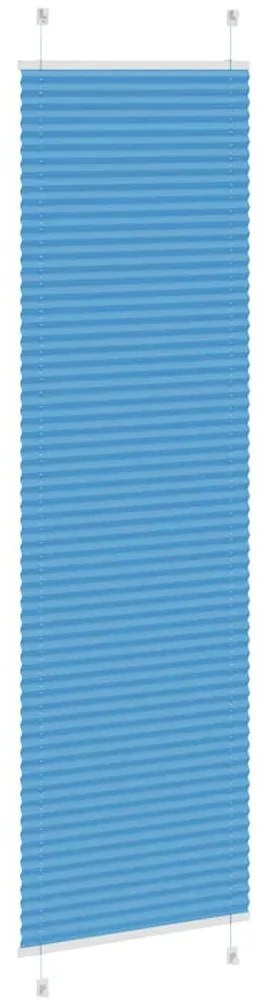 pliszírozott redőny kék 60x200 cm Szövetszélesség 59,4 cm