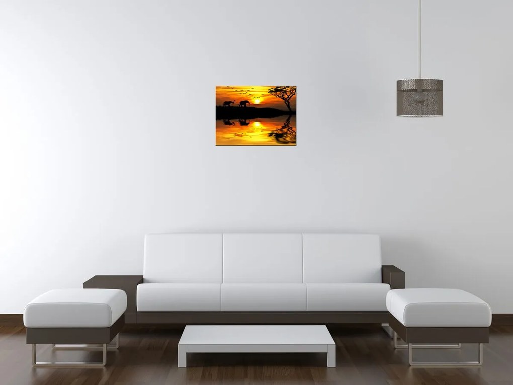 Gario Vászonkép Afrika Méret: 100 x 40 cm