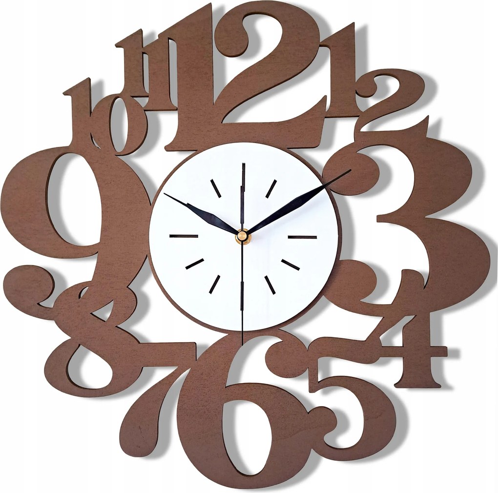 Nagy, Modern Falióra, Nagy Számok, Jól Olvasható, CSENDES,3 Méret