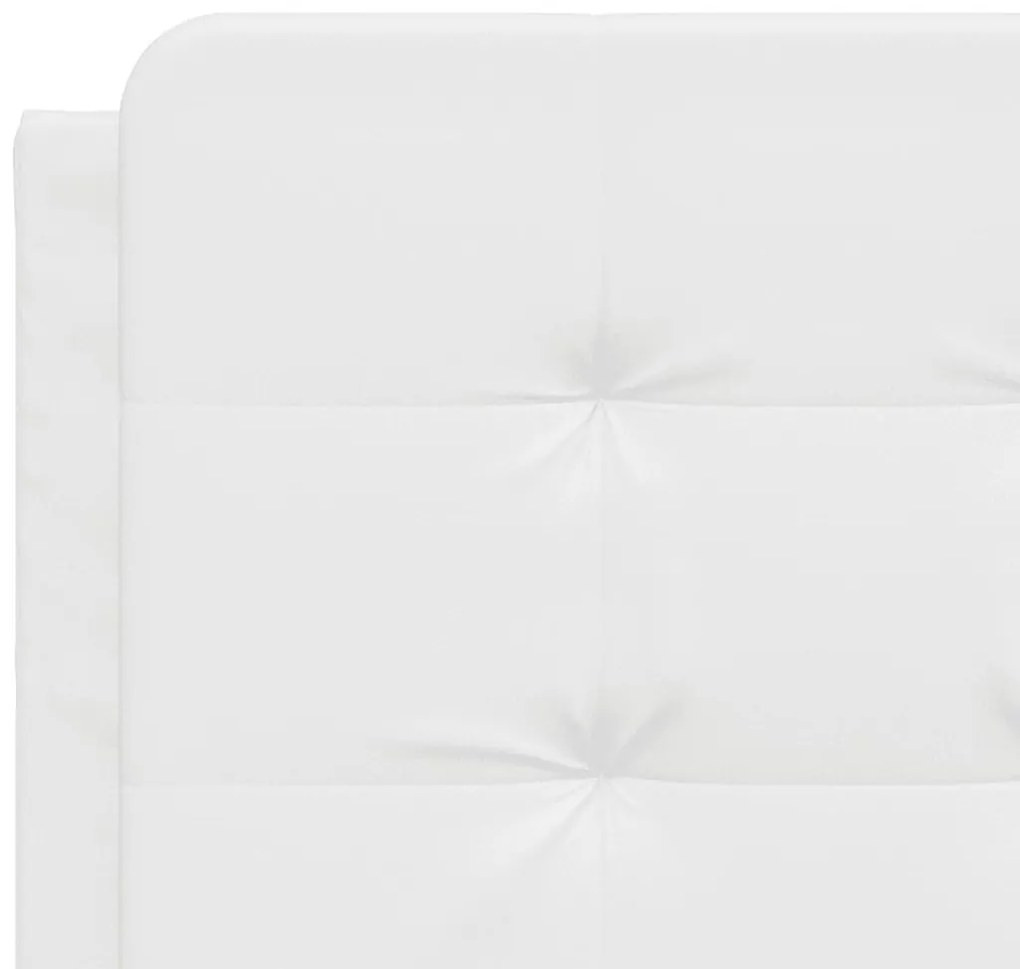 fehér műbőr fejtámla párna Zadar 120 cm