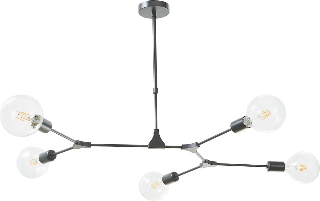 Dar lighting modern függeszték euphemia fekete dareup0539