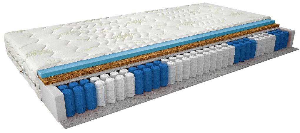 Táskarugós matrac Parnas aloevera 200x90 cm (T3). Akció -18%. 1041729