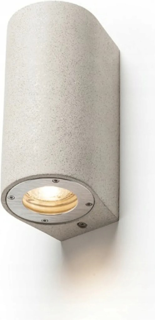 Kültéri fali lámpa Rendl Granita II beton világos gránit IP65 GU10