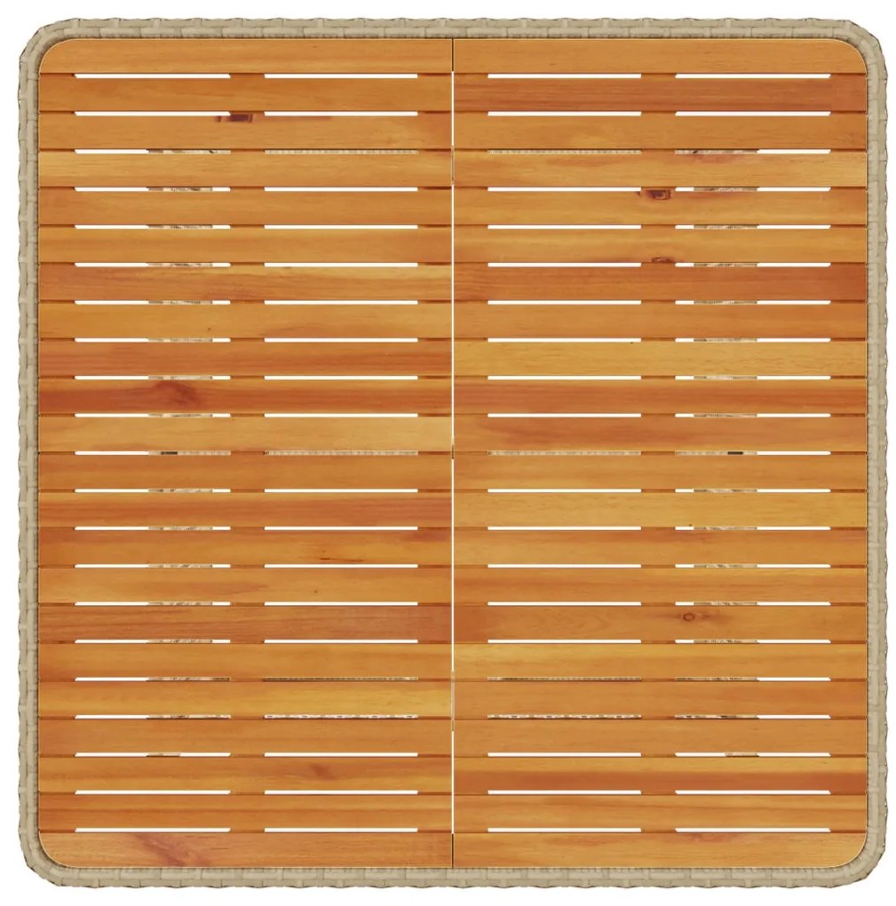 Kert étkező szett Bézs Poli rattan