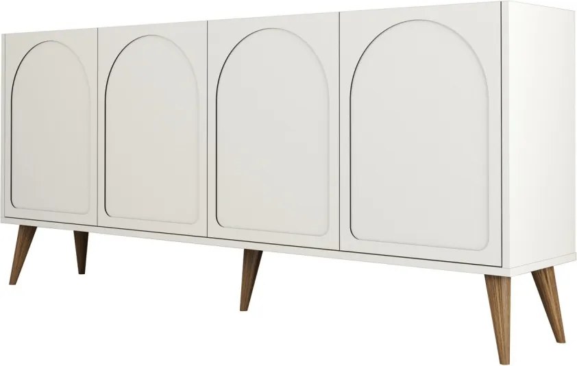 Lyon 81 - Cream, Walnut
