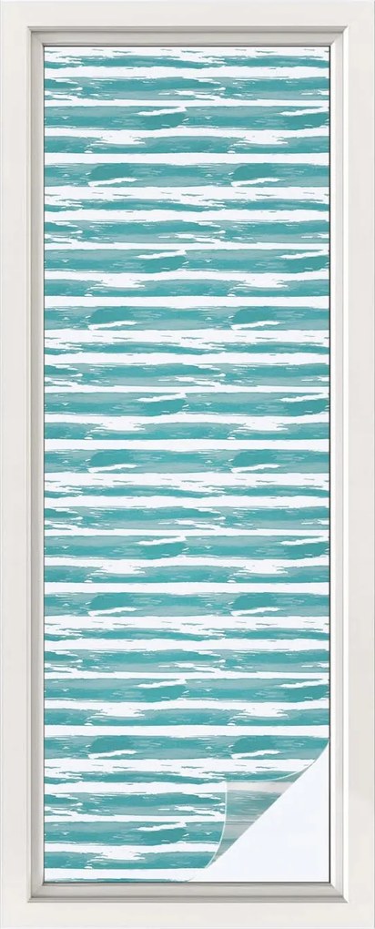 Öntapadós adatvédelmi fólia szélvédőre Zöld csíkos 50x146 cm