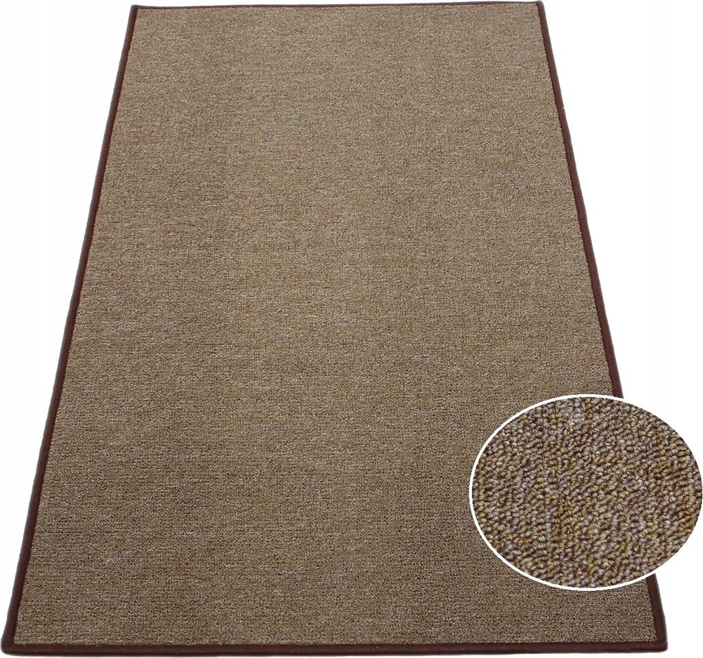 Olcsó Méretű Szőnyeg Strong Barna Nappaliba 100X150 cm